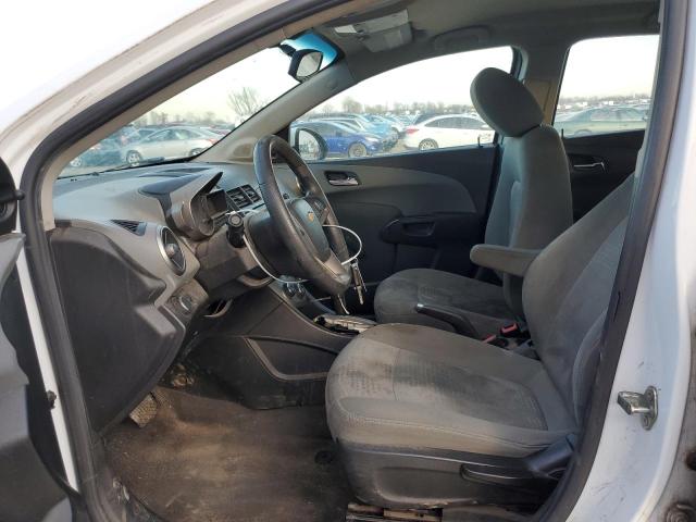 1G1JA6SH2E4171039 - 2014 CHEVROLET SONIC LS WHITE photo 7
