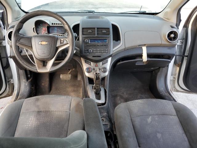 1G1JA6SH2E4171039 - 2014 CHEVROLET SONIC LS WHITE photo 8