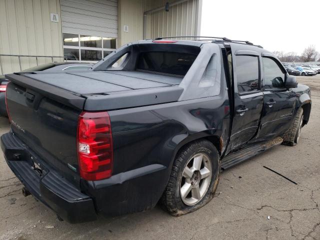 3GNVKFE01AG128375 - 2010 CHEVROLET AVALANCHE LT BLACK photo 3