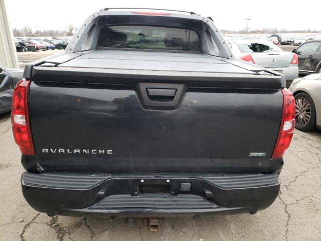 3GNVKFE01AG128375 - 2010 CHEVROLET AVALANCHE LT BLACK photo 6