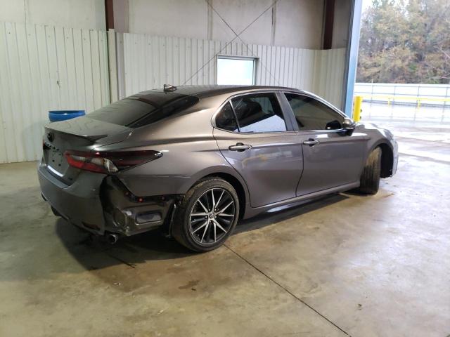 4T1G11AK6NU706919 - 2022 TOYOTA CAMRY SE GRAY photo 3