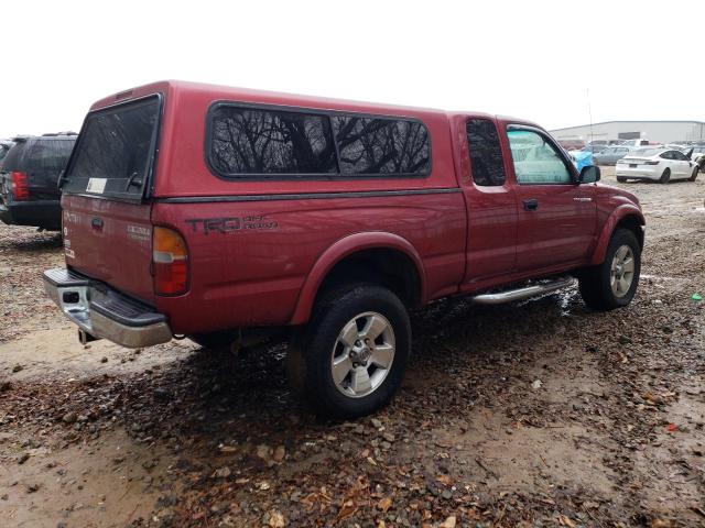 4TASN92N1XZ453164 - 1999 TOYOTA TACOMA XTRACAB PRERUNNER წითელი ფოტო 3