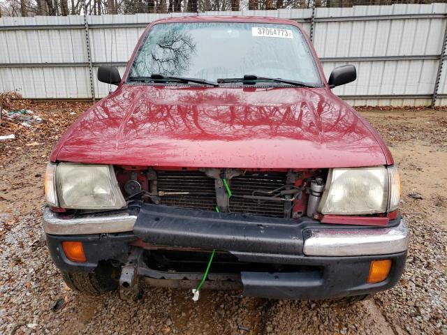 4TASN92N1XZ453164 - 1999 TOYOTA TACOMA XTRACAB PRERUNNER წითელი ფოტო 5