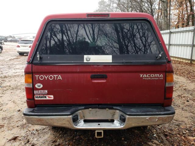 4TASN92N1XZ453164 - 1999 TOYOTA TACOMA XTRACAB PRERUNNER წითელი ფოტო 6