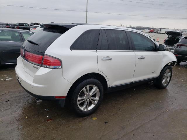 2LMDJ6JC1ABJ06418 - 2010 LINCOLN MKX WHITE photo 3