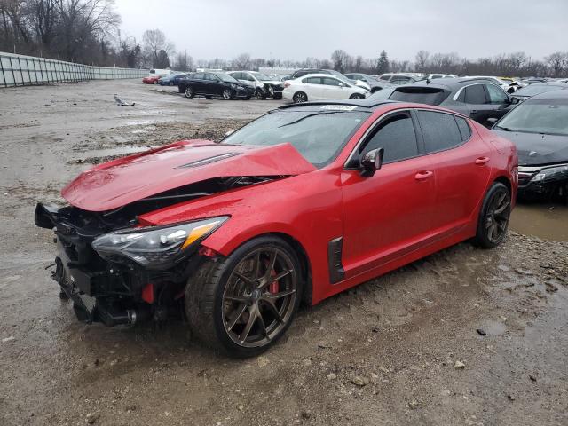 KNAE45LC6K6043557 - 2019 KIA STINGER GT1 RED photo 1