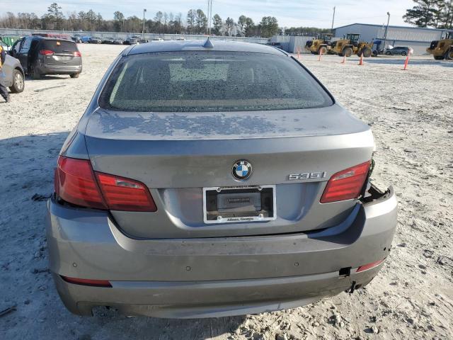 WBAFR7C54BC604438 - 2011 BMW 535 I SILVER photo 6