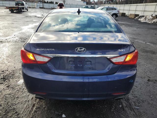 5NPEC4AB1BH212822 - 2011 HYUNDAI SONATA SE BLUE photo 6