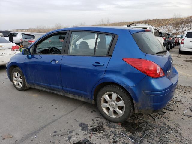 3N1BC13E28L434368 - 2008 NISSAN VERSA S BLUE photo 2