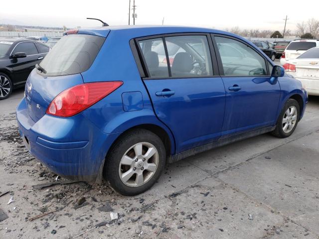 3N1BC13E28L434368 - 2008 NISSAN VERSA S BLUE photo 3