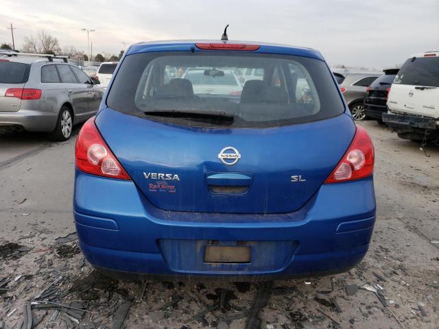 3N1BC13E28L434368 - 2008 NISSAN VERSA S BLUE photo 6