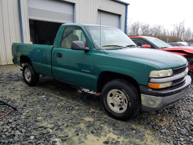 1GCGC24U3YE230614 - 2000 CHEVROLET SILVERADO C2500 GREEN photo 4