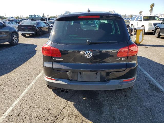 WVGAV7AX1FW595226 - 2015 VOLKSWAGEN TIGUAN S BLACK photo 6