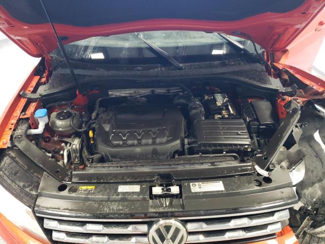 3VV3B7AX6KM016233 - 2019 VOLKSWAGEN TIGUAN SE ORANGE photo 12