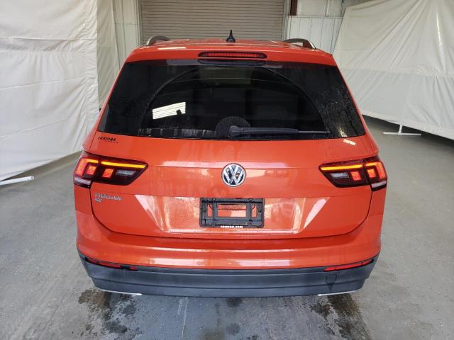 3VV3B7AX6KM016233 - 2019 VOLKSWAGEN TIGUAN SE ORANGE photo 6