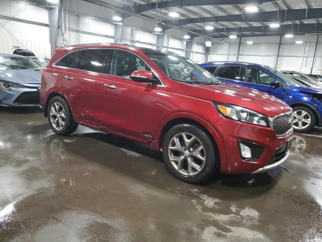 5XYPKDA52GG041857 - 2016 KIA SORENTO SX RED photo 4