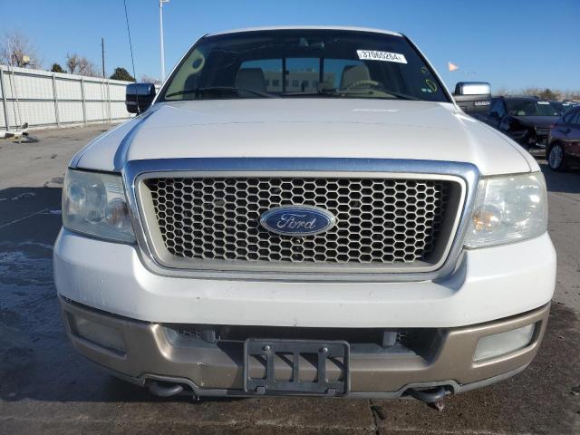 1FTPX14544KD27517 - 2004 FORD F150 WHITE photo 5