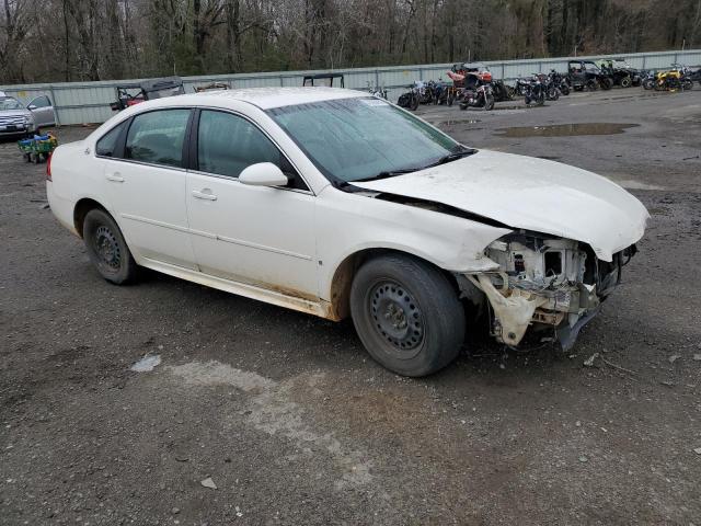 2G1WB57K391107613 - 2009 CHEVROLET IMPALA LS WHITE photo 4