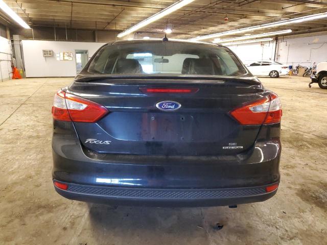 1FADP3F27EL127802 - 2014 FORD FOCUS SE BLACK photo 6