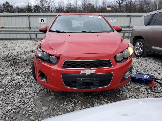 1G1JE6SB9F4123278 - 2015 CHEVROLET SONIC LTZ RED photo 5