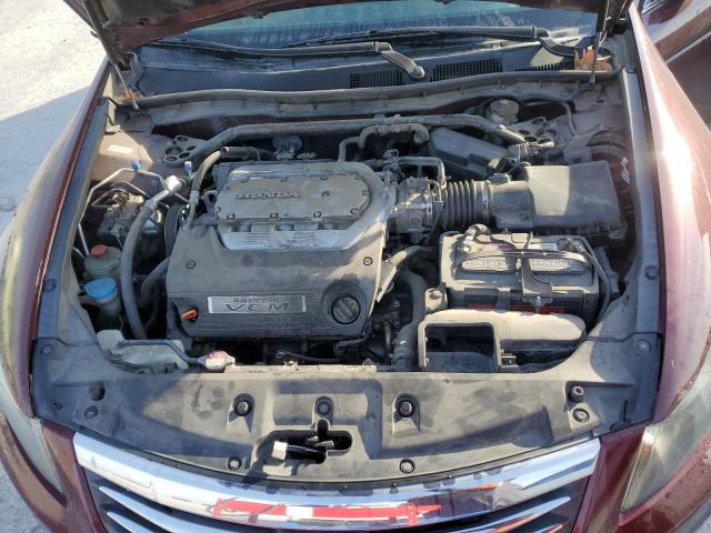 1HGCP3F82BA010681 - 2011 HONDA ACCORD EXL MAROON photo 11