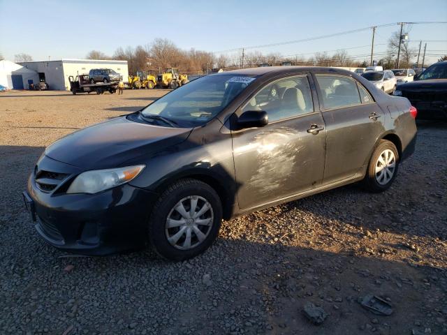 2T1BU4EE8BC656951 - 2011 TOYOTA COROLLA BASE BLACK photo 1