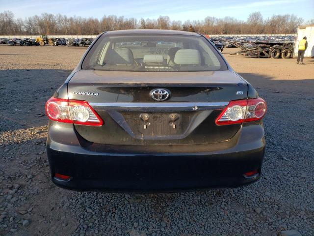 2T1BU4EE8BC656951 - 2011 TOYOTA COROLLA BASE BLACK photo 6