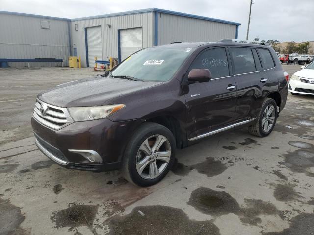 5TDDK3EH9BS058913 - 2011 TOYOTA HIGHLANDER LIMITED BURGUNDY photo 1