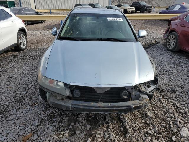 JH4CL96884C042344 - 2004 ACURA TSX BLUE photo 5