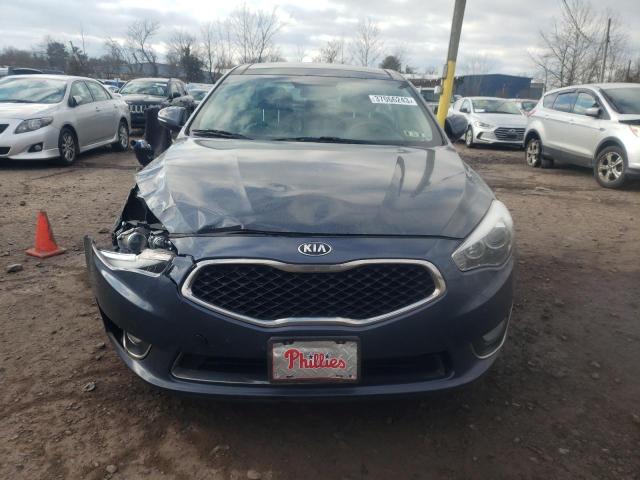 KNALN4D79E5153111 - 2014 KIA CADENZA PR GRAY photo 5