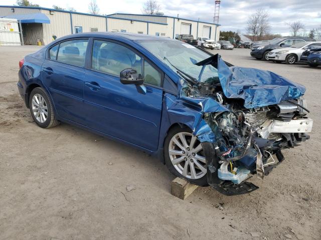 19XFB2F89CE341597 - 2012 HONDA CIVIC EX BLUE photo 4