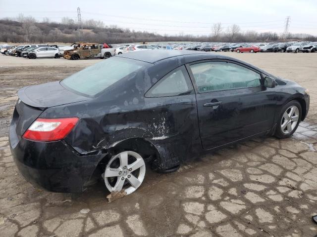 2HGFG11838H507001 - 2008 HONDA CIVIC EX BLACK photo 3