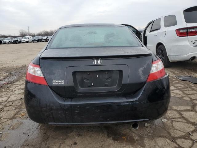 2HGFG11838H507001 - 2008 HONDA CIVIC EX BLACK photo 6