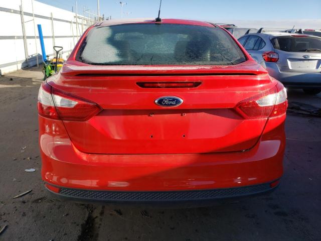 1FADP3F20DL227786 - 2013 FORD FOCUS SE RED photo 6