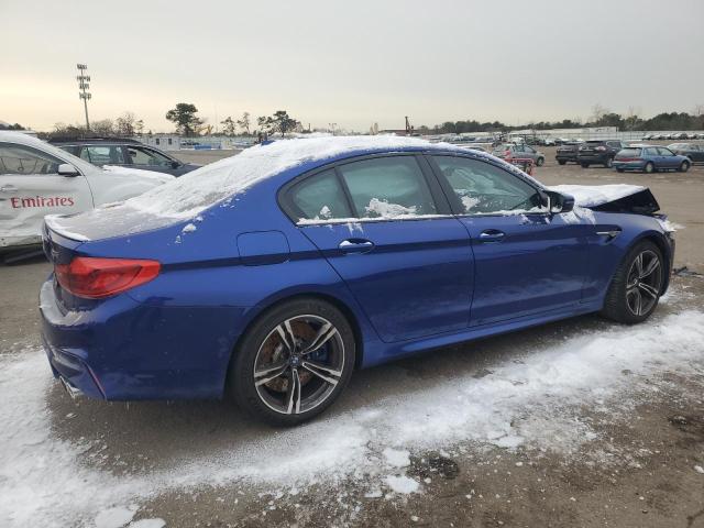 WBSJF0C02LCD99846 - 2020 BMW M5 BASE BLUE photo 3