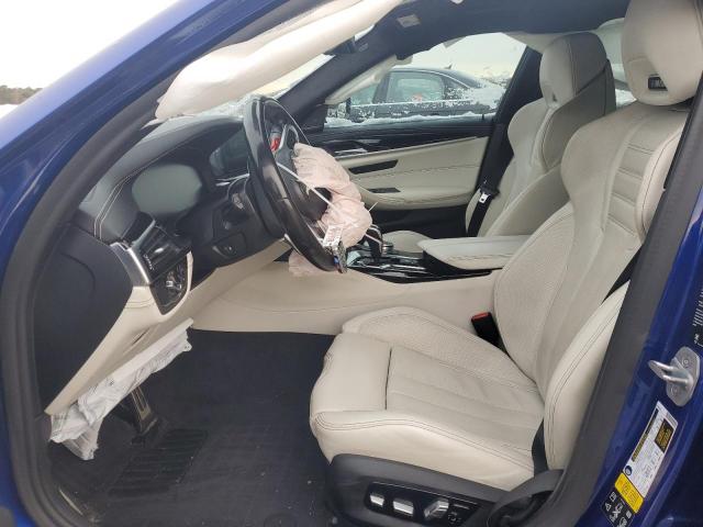 WBSJF0C02LCD99846 - 2020 BMW M5 BASE BLUE photo 7