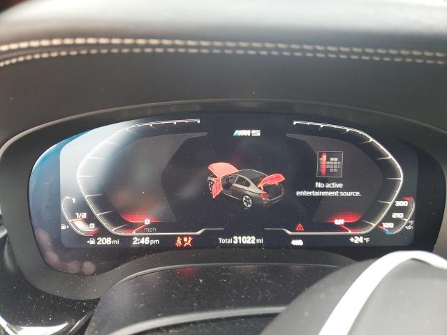 WBSJF0C02LCD99846 - 2020 BMW M5 BASE BLUE photo 9