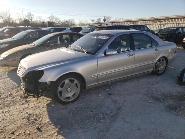 WDBNG76J63A346237 - 2003 MERCEDES-BENZ S 600 SILVER photo 1