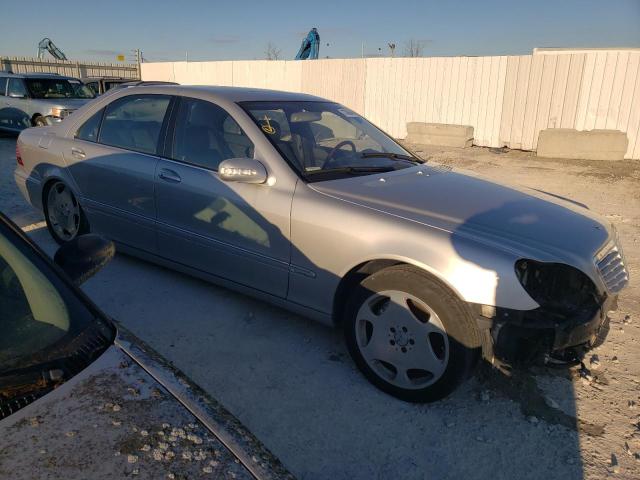 WDBNG76J63A346237 - 2003 MERCEDES-BENZ S 600 SILVER photo 4