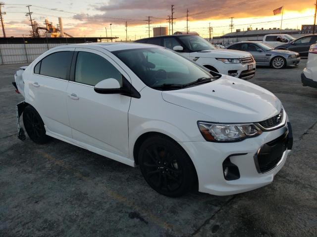 1G1JD5SBXJ4109928 - 2018 CHEVROLET SONIC LT WHITE photo 4