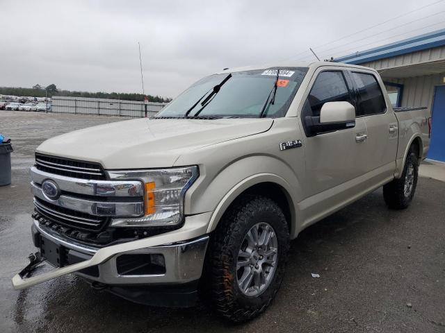 1FTEW1E58JKC47075 - 2018 FORD F150 SUPERCREW BEIGE photo 1