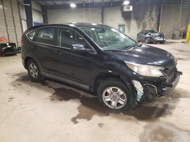 2HKRM4H37EH635843 - 2014 HONDA CR-V LX BLACK photo 4