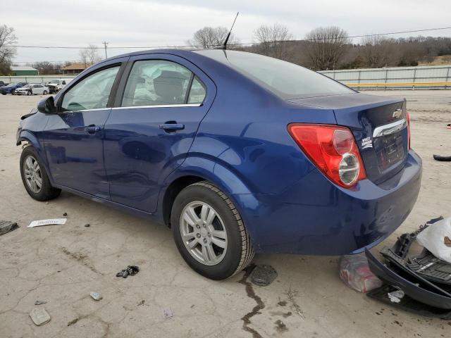 1G1JC5SH3D4249718 - 2013 CHEVROLET SONIC LT BLUE photo 2