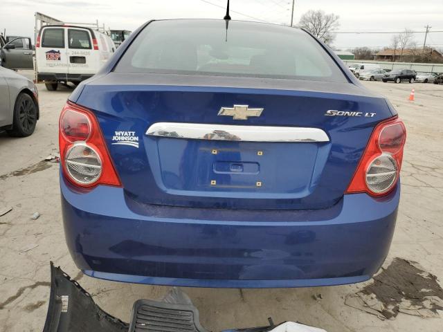 1G1JC5SH3D4249718 - 2013 CHEVROLET SONIC LT BLUE photo 6