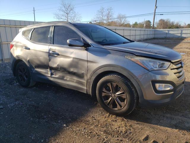 5XYZU3LB6FG237816 - 2015 HYUNDAI SANTA FE S GRAY photo 4