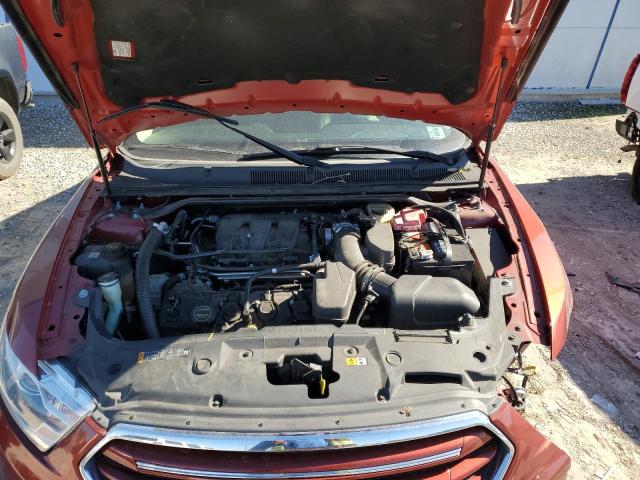 1FAHP2F85EG152271 - 2014 FORD TAURUS LIMITED RED photo 11