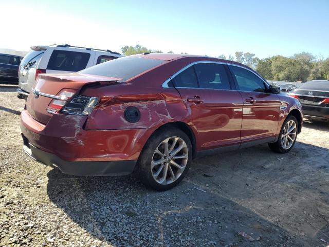 1FAHP2F85EG152271 - 2014 FORD TAURUS LIMITED RED photo 3