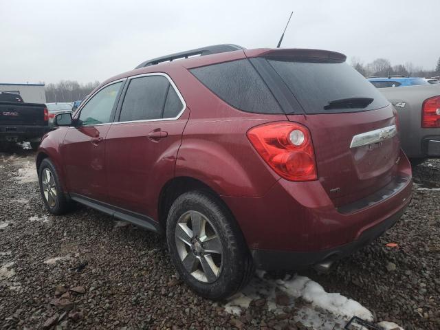 2GNFLEE54C6259130 - 2012 CHEVROLET EQUINOX LT RED photo 2