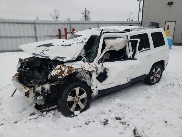 1C4NJRFB8HD177335 - 2017 JEEP PATRIOT LATITUDE WHITE photo 1