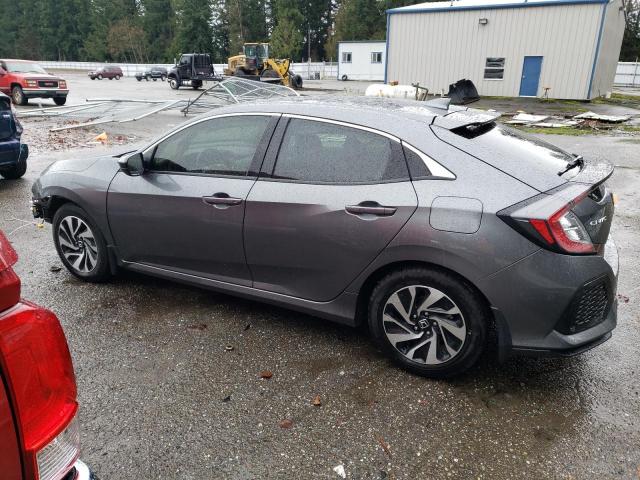 SHHFK7H39JU402693 - 2018 HONDA CIVIC LX GRAY photo 2